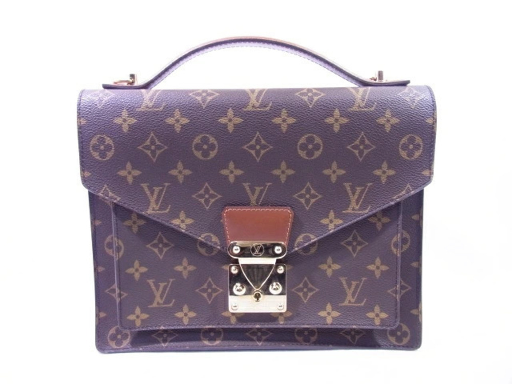 LOUIS VUITTON Monceau Shoulder Bag Handbag Monogram